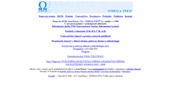 Desktop Screenshot of omegainfo.sk