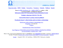 Tablet Screenshot of omegainfo.sk
